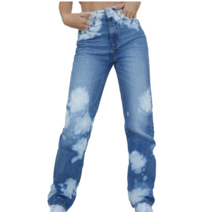 NWOT Pacsun 90s boyfriend bleached white wash high rise jeans size 24 y2k